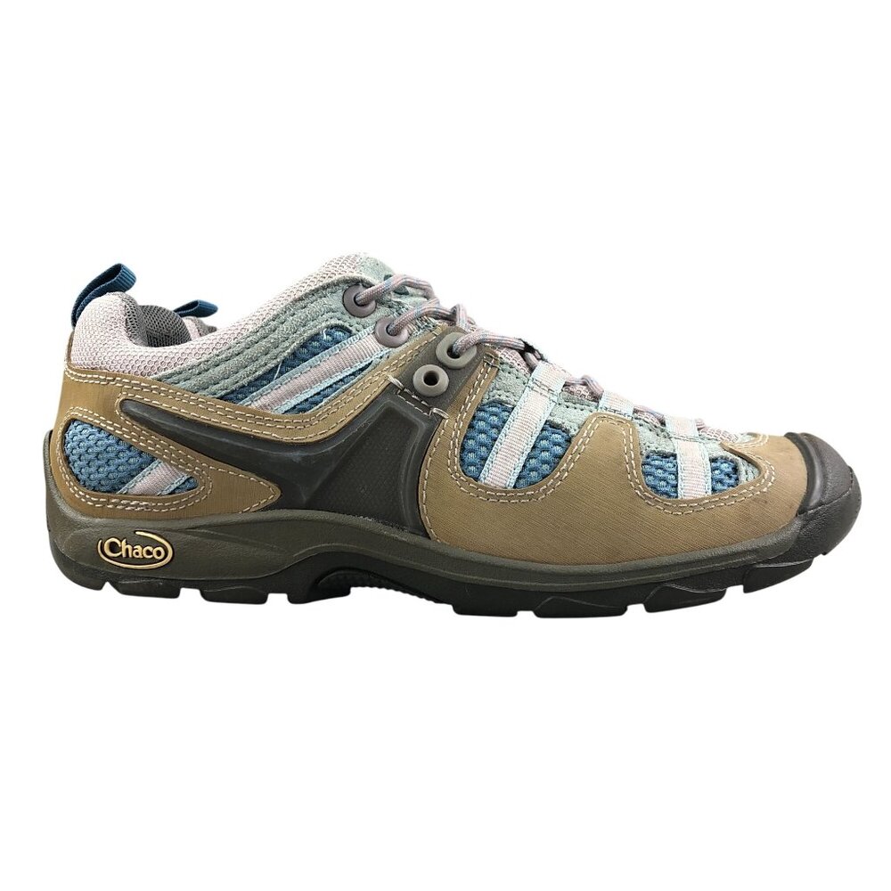 Chaco Women's Size 6 Canyonland Low Hydra Brown Blue Low Top Outdoor Sneakers
